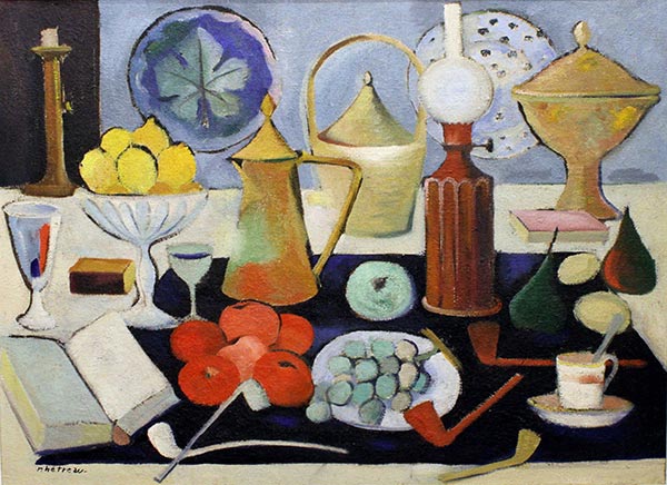 A painting shown at French Art Spring Salon exhibition. (Photo provided to China Daily) A painting shown at French Art Spring Salon exhibition. (Photo provided to China Daily)