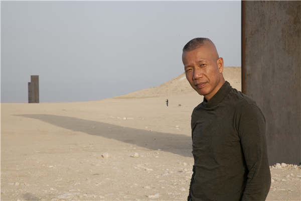 Cai Guoqiang, curator of the Doha exhibition. (Photos by Hu Disheng and Courtesy of Cai Studio/For China Daily) Cai Guoqiang, curator of the Doha exhibition. (Photos by Hu Disheng and Courtesy of Cai Studio/For China Daily)