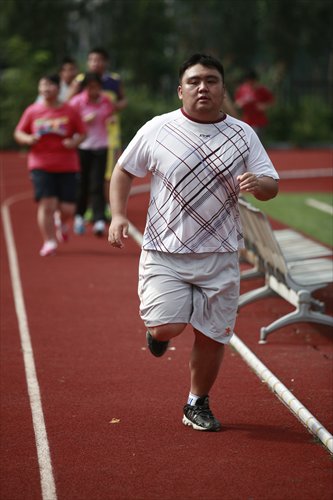 China now has the largest overweight population of any country in the world. (Photo: Li Hao/GT) China now has the largest overweight population of any country in the world. (Photo: Li Hao/GT)