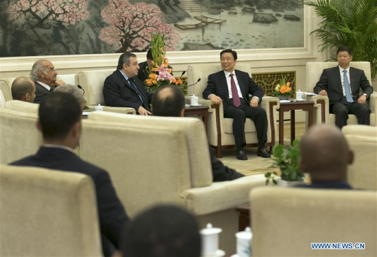 Chinese Vice President Li Yuanchao meets with political leaders from 16 Arab countries, who had attended a dialog with the Communist Party of China (CPC), in Beijing, China, April 25, 2016. (Photo: Xinhua/Ma Zhancheng) Chinese Vice President Li Yuanchao meets with political leaders from 16 Arab countries, who had attended a dialog with the Communist Party of China (CPC), in Beijing, China, April 25, 2016. (Photo: Xinhua/Ma Zhancheng)