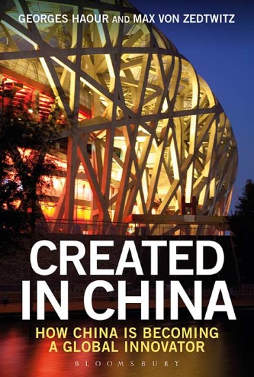 A new book, co-written by Max von Zedtwitz and Georges Haour, says China is on its way to become a major power in innovation. Provided to China Daily A new book, co-written by Max von Zedtwitz and Georges Haour, says China is on its way to become a major power in innovation. Provided to China Daily