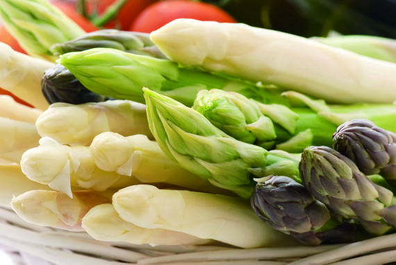 Stir-fried white Asparagus and wild mushrooms Stir-fried white Asparagus and wild mushrooms
