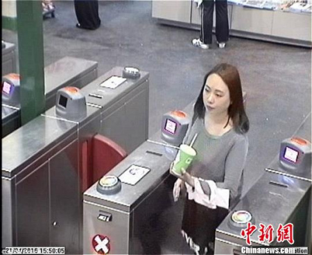 A screenshot from surveillance video of Leng released by police. A screenshot from surveillance video of Leng released by police.