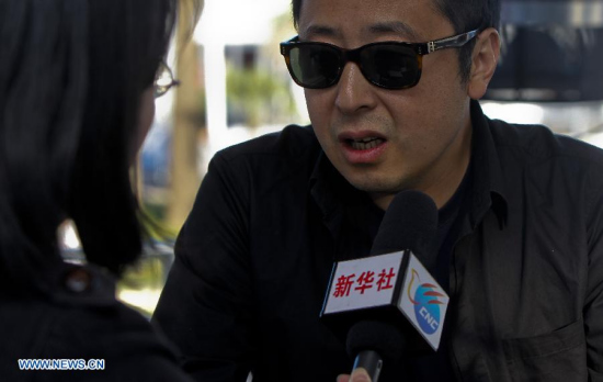 Director Jia Zhangke speaks during an exclusive interview with Xinhua in Cannes, south France, May 20, 2015. (Xinhua file photo) Director Jia Zhangke speaks during an exclusive interview with Xinhua in Cannes, south France, May 20, 2015. (Xinhua file photo)