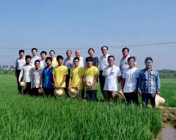 Liu, Mei and their classmates in Anhui Agricultural University. (Photo/cyol.com)
