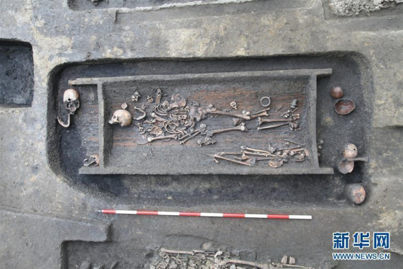 File photo of an excavation in Jiangzhuang, Jiangsu Province. (Photo/Xinhua) File photo of an excavation in Jiangzhuang, Jiangsu Province. (Photo/Xinhua)