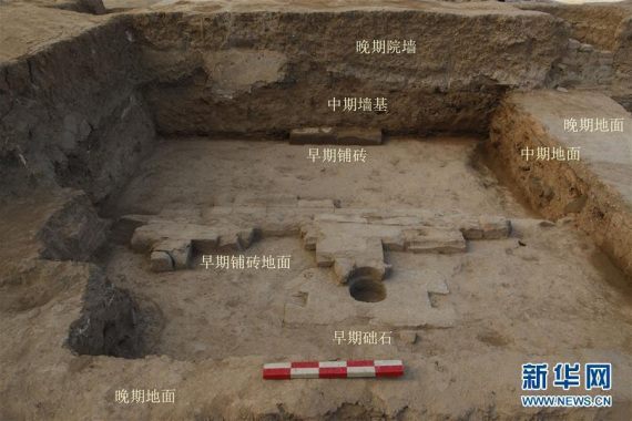 File photo of an excavation at the Taiji Hall at the imperial palace of the Han and Wei dynasties in Luoyang, Henan Province. (Photo/Xinhua) File photo of an excavation at the Taiji Hall at the imperial palace of the Han and Wei dynasties in Luoyang, Henan Province. (Photo/Xinhua)