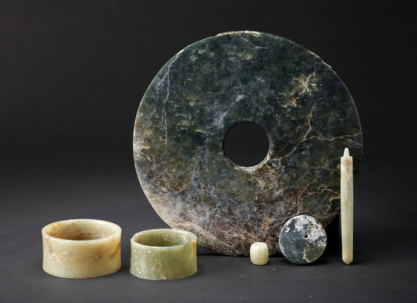 Artifacts unearthed from the Jiangzhuang relic sites of Jiangsu province (Photo provided to China Daily) Artifacts unearthed from the Jiangzhuang relic sites of Jiangsu province (Photo provided to China Daily)