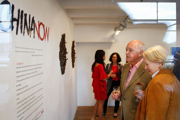 ChinaNow: Define the Indefinable, a joint exhibition by 10 emerging young Chinese contemporary artists, opens at OXO Tower Wharf, Southbank of London, May 12, 2016. (Photo provided to chinadaily.com.cn) ChinaNow: Define the Indefinable, a joint exhibition by 10 emerging young Chinese contemporary artists, opens at OXO Tower Wharf, Southbank of London, May 12, 2016. (Photo provided to chinadaily.com.cn)