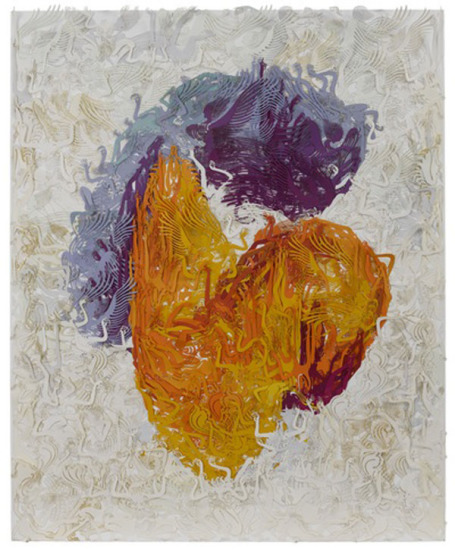 Intertwined Power, Wu Jian'an, laser paper-cut, collage, 2015 Intertwined Power, Wu Jian'an, laser paper-cut, collage, 2015
