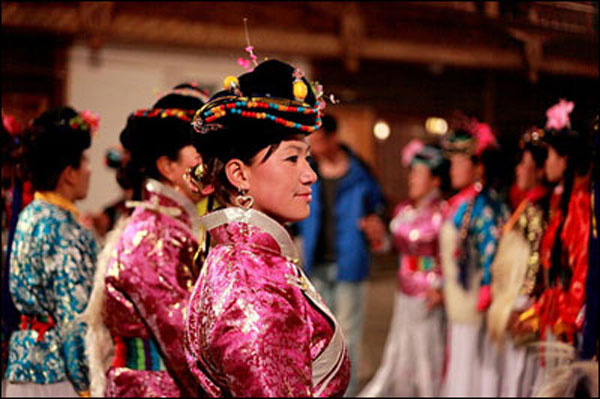 The Mosuo ethnic group (File photo/Xinhua) The Mosuo ethnic group (File photo/Xinhua)