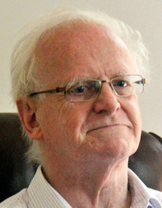 Tony Carty, professor of public law at the University ofAberdeen and member of Tsinghua University Law Faculty. (Photo/China Daily)