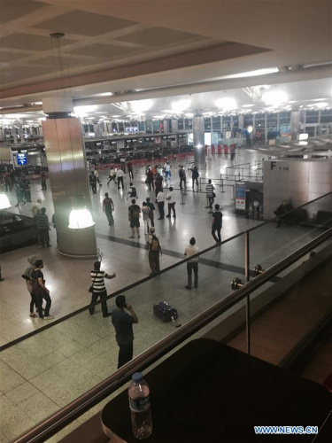 Photo taken by a mobile device on June 28, 2016 shows the Ataturk Airport terminal building in Istanbul, Turkey. (Xinhua/Ji Qing) Photo taken by a mobile device on June 28, 2016 shows the Ataturk Airport terminal building in Istanbul, Turkey. (Xinhua/Ji Qing)