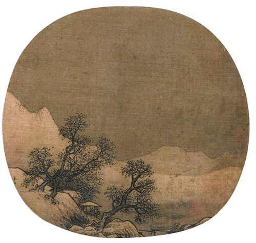 The painting by Song Dynasty court painter Xia Gui portrays a poetic snowy scene of late autumn and early winter, in southern China. (Photo provided to China Daily) The painting by Song Dynasty court painter Xia Gui portrays a poetic snowy scene of late autumn and early winter, in southern China. (Photo provided to China Daily)