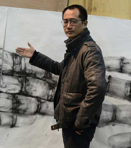 Qiu Zhijie is one of the 10 artists featured in the annual Sino-French project. (Photo provided to China Daily) Qiu Zhijie is one of the 10 artists featured in the annual Sino-French project. (Photo provided to China Daily)