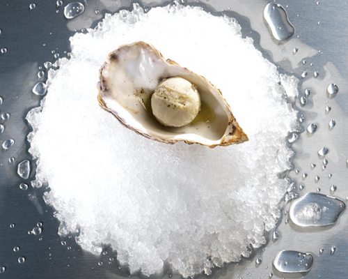 Oyster ice Cream (Photo provided to chinadaily.com.cn) Oyster ice Cream (Photo provided to chinadaily.com.cn)