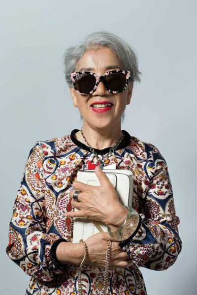 Liang Xide, 80, poses for an undated fashion photo in Shenyang, capital of Northeast China's Liaoning province. (Photo/People's Daily Online) Liang Xide, 80, poses for an undated fashion photo in Shenyang, capital of Northeast China's Liaoning province. (Photo/People's Daily Online)
