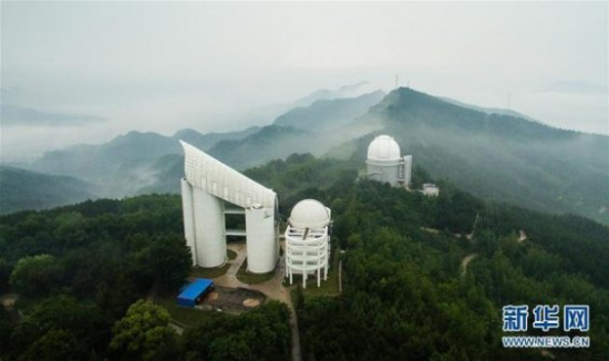 Photo of Guo Shoujing telescope. (Photo/Xinhua) Photo of Guo Shoujing telescope. (Photo/Xinhua)