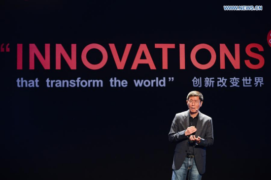Liu De, co-founder and vice president of Xiaomi Corporation, a Chinese smartphone maker, makes a speech on a forum themed on Innovations that transform the world in Beijing, capital of China, July 22, 2016. (Xinhua/Qin Haishi) Liu De, co-founder and vice president of Xiaomi Corporation, a Chinese smartphone maker, makes a speech on a forum themed on Innovations that transform the world in Beijing, capital of China, July 22, 2016. (Xinhua/Qin Haishi)