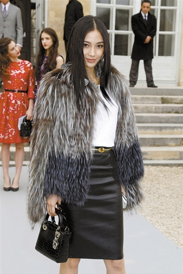 Chinese actress Angelababy (File photo) Chinese actress Angelababy (File photo)