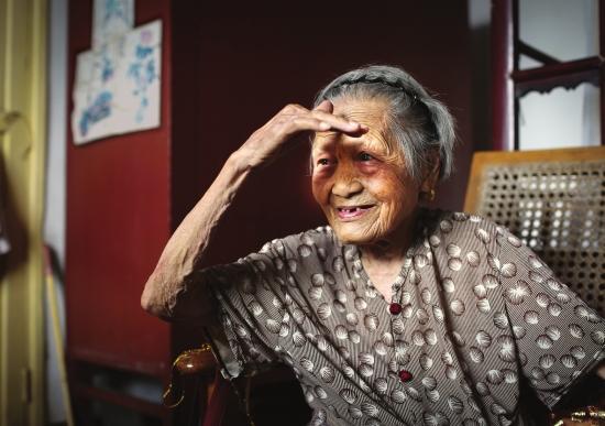 109-year-old WWII veteran Zhou Xiulian. (Photo/hunan.voc.com.cn) 109-year-old WWII veteran Zhou Xiulian. (Photo/hunan.voc.com.cn)