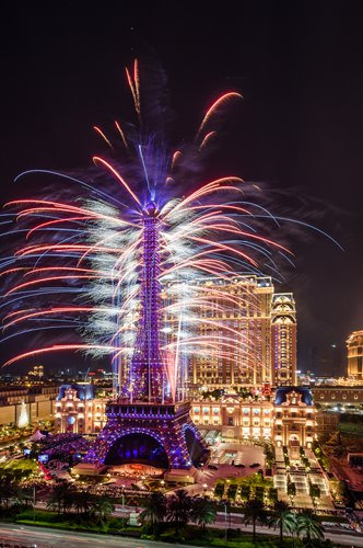The Eiffel Tower replica at the Parisian Macao (Photo/Courtesy of The Parisian Macao) The Eiffel Tower replica at the Parisian Macao (Photo/Courtesy of The Parisian Macao)