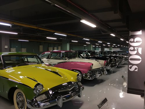 Classic cars on display at the Retrospective on Classic Auto Design (Photo/Courtesy of Gao Jing) Classic cars on display at the Retrospective on Classic Auto Design (Photo/Courtesy of Gao Jing)