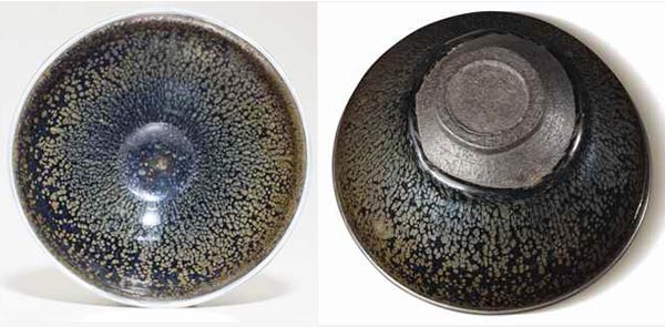 Tenmoku "oil spot" Jian tea bowl (Photo/christies.com)
