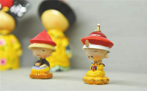 Creative cultural products from the Palace Museum [Photo/West China Metropolis Daily) Creative cultural products from the Palace Museum [Photo/West China Metropolis Daily)