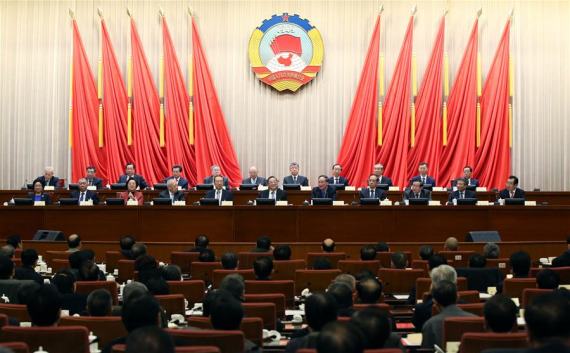 Yu Zhengsheng, chairman of the National Committee of the Chinese People's Political Consultative Conference (CPPCC), presides over the opening meeting of the 18th meeting of the Standing Committee of the 12th CPPCC National Committee in Beijing, capital of China, Oct. 31, 2016. (Photo: Xinhua/Yao Dawei) Yu Zhengsheng, chairman of the National Committee of the Chinese People's Political Consultative Conference (CPPCC), presides over the opening meeting of the 18th meeting of the Standing Committee of the 12th CPPCC National Committee in Beijing, capital of China, Oct. 31, 2016. (Photo: Xinhua/Yao Dawei)