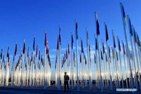 A Moroccan policeman stands guard outside the COP22 village during the 22nd Session of the Conference of the Parties to the United Nations Framework Convention on Climate Change (COP22) in Marrakech, Morocco, on Nov. 15, 2016. (Photo: Xinhua/Zhao Dingzhe) A Moroccan policeman stands guard outside the COP22 village during the 22nd Session of the Conference of the Parties to the United Nations Framework Convention on Climate Change (COP22) in Marrakech, Morocco, on Nov. 15, 2016. (Photo: Xinhua/Zhao Dingzhe)