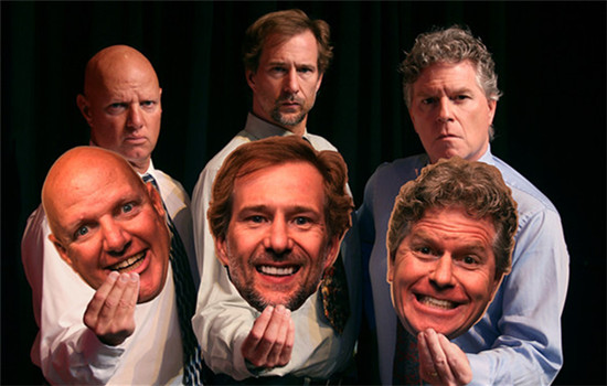 Reduced Shakespeare Company is touring China with a composite play inspired by the playwright's many works.(Photo provided to China Daily) Reduced Shakespeare Company is touring China with a composite play inspired by the playwright's many works.(Photo provided to China Daily)