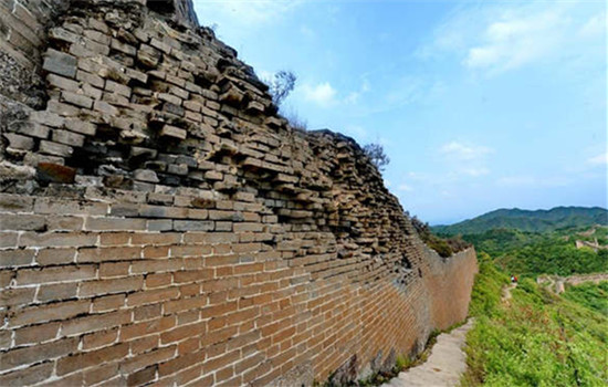 A section of Gubeikou Great Wall (Photo/Xinhua) A section of Gubeikou Great Wall (Photo/Xinhua)