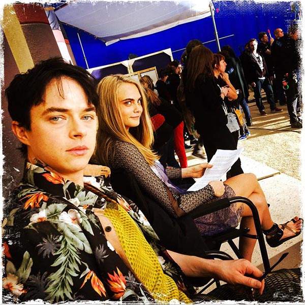 Dane DeHaan (left) and Cara Delevingne (Photo provided to China Daily) Dane DeHaan (left) and Cara Delevingne (Photo provided to China Daily)