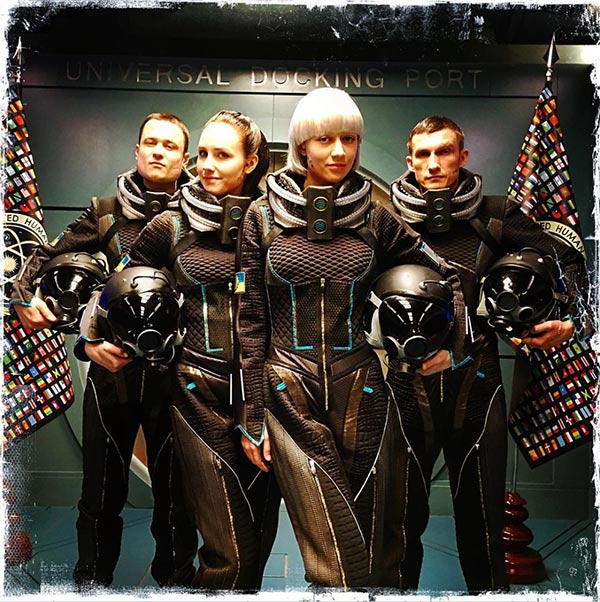 Characters from Luc Besson's film Valerian and the City of a Thousand Planets (Photo provided to China Daily) Characters from Luc Besson's film Valerian and the City of a Thousand Planets (Photo provided to China Daily)