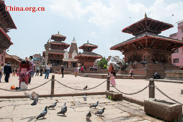 Patan Durbar Square at Kathmandu, capital of Nepal. (File photo/China.org.cn) Patan Durbar Square at Kathmandu, capital of Nepal. (File photo/China.org.cn)
