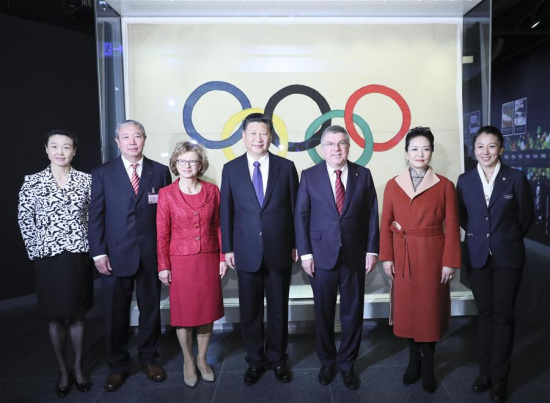Xi meets IOC president