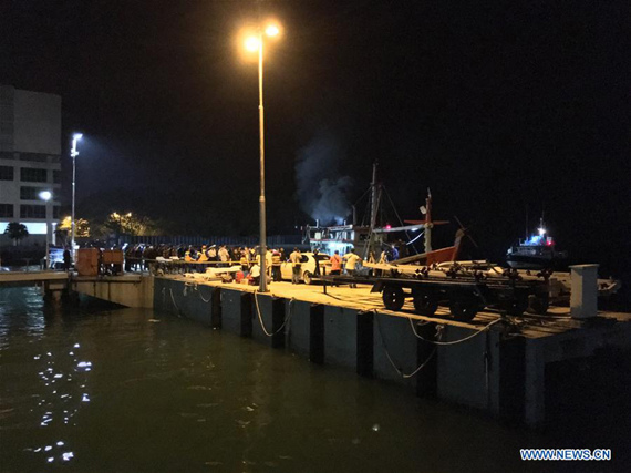 Chinese tourists who have been rescued after their boat sank off Malaysia's Sabah state arrive in Kota Kinabalu, Malaysia, on Jan. 30, 2017. (Xinhua/Liu Tong) Chinese tourists who have been rescued after their boat sank off Malaysia's Sabah state arrive in Kota Kinabalu, Malaysia, on Jan. 30, 2017. (Xinhua/Liu Tong)