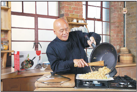 Veteran celebrity TV chef Ken Hom said attitudes toward Chinese food have changed enormously.Provided To China Daily Veteran celebrity TV chef Ken Hom said attitudes toward Chinese food have changed enormously.Provided To China Daily