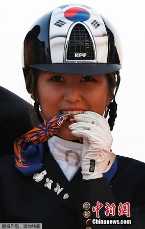 File photo of Chung Yoo-ra, the daughter of a longtime confidante of impeached South Korean President Park Geun-hye. File photo of Chung Yoo-ra, the daughter of a longtime confidante of impeached South Korean President Park Geun-hye.