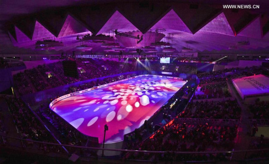 Photo taken on Feb. 26, 2017 shows the performance of the closing ceremony of the 2017 Sapporo Asian Winter Games in Sapporo, Japan. (Xinhua/Xia Yifang) Photo taken on Feb. 26, 2017 shows the performance of the closing ceremony of the 2017 Sapporo Asian Winter Games in Sapporo, Japan. (Xinhua/Xia Yifang)