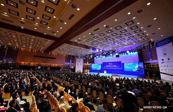 Delegates attend the opening ceremony of the Boao Forum for Asia Annual Conference 2017 in Boao, south China's Hainan Province, March 25, 2017.(Xinhua/Guo Cheng)