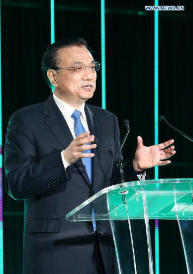 Chinese Premier Li Keqiang speaks at a welcoming luncheon organized by the political, business and academic circles of New Zealand in Auckland, New Zealand, March 28, 2017. (Xinhua/Yao Dawei) Chinese Premier Li Keqiang speaks at a welcoming luncheon organized by the political, business and academic circles of New Zealand in Auckland, New Zealand, March 28, 2017. (Xinhua/Yao Dawei)