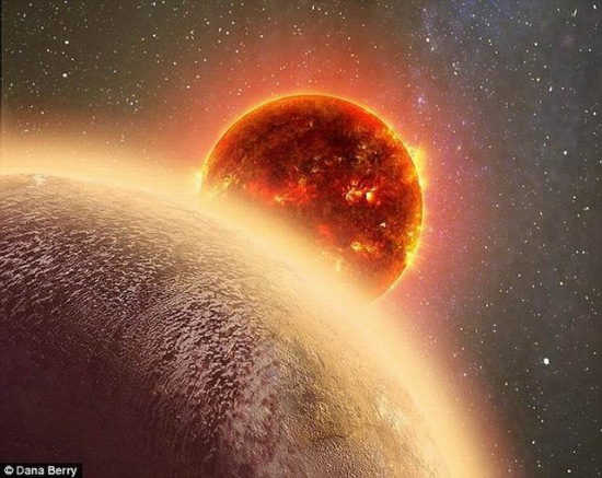 The planet in question, GJ 1132b, which orbits the red dwarf star GJ 1132 in the southern constellation Vela, is located at a distance of 39 light-years from us. (Photo/Agencies) The planet in question, GJ 1132b, which orbits the red dwarf star GJ 1132 in the southern constellation Vela, is located at a distance of 39 light-years from us. (Photo/Agencies)