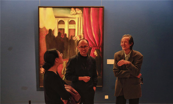 People visit the Voice of the Volga River exhibition at the National Art Museum of China in Beijing. (Photo by Jiang Dong/China Daily) People visit the Voice of the Volga River exhibition at the National Art Museum of China in Beijing. (Photo by Jiang Dong/China Daily)