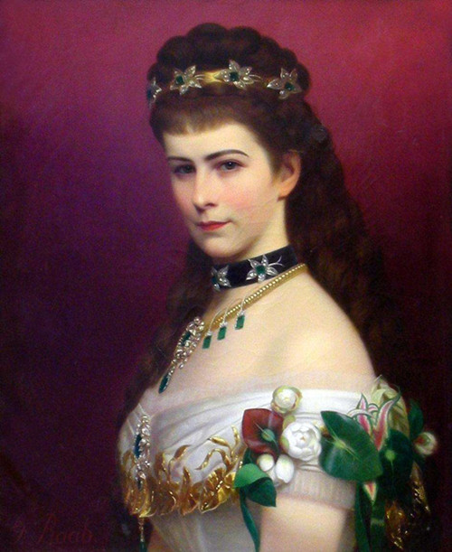 A portrait of Princess Sissi. (Photo/Screenshot of Pinterest) A portrait of Princess Sissi. (Photo/Screenshot of Pinterest)