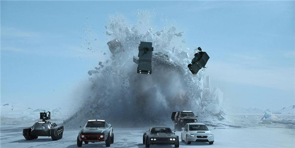 A scene from Fast and Furious 8. (Photo provided to China Daily) A scene from Fast and Furious 8. (Photo provided to China Daily)