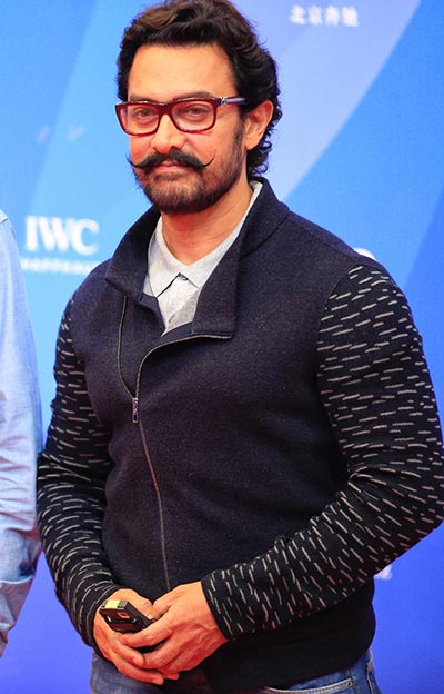 Aamir Khan, Indian actor (Photo provided to China Daily) Aamir Khan, Indian actor (Photo provided to China Daily)
