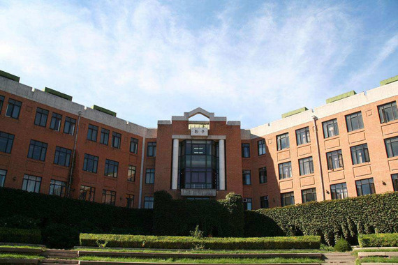 Building of the Department of Mathematical Sciences in Tsinghua University. (Photo/CGTN) Building of the Department of Mathematical Sciences in Tsinghua University. (Photo/CGTN)