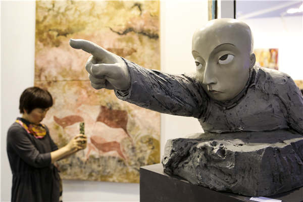 The annual Art Beijing, which is running at the National Agriculture Exhibition Center, has developed into a local, affordable fair with more space devoted to little-known, homegrown galleries, an increased presence of design art and more works by young artists. The annual Art Beijing, which is running at the National Agriculture Exhibition Center, has developed into a local, affordable fair with more space devoted to little-known, homegrown galleries, an increased presence of design art and more works by young artists.